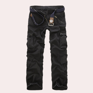 Homme Pantalon avec Poches Multiples et Structure de Ceinture-Male Pants-Gigié