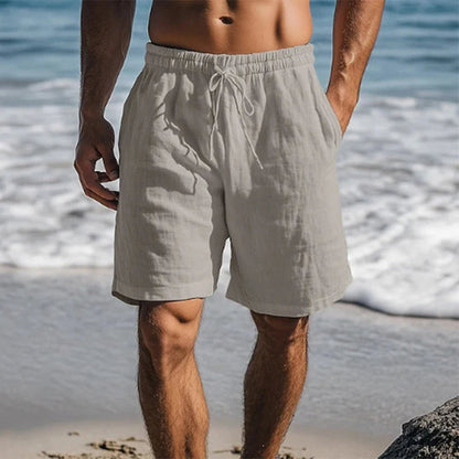 Homme Short à Taille Élastique avec Cordon de Serrage-Shorts for men-Gigié