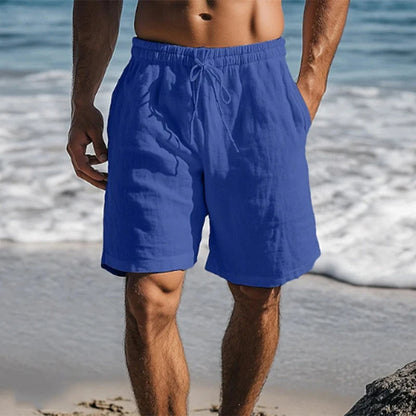 Homme Short à Taille Élastique avec Cordon de Serrage-Shorts for men-Gigié