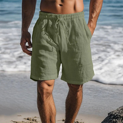 Homme Short à Taille Élastique avec Cordon de Serrage-Shorts for men-Gigié