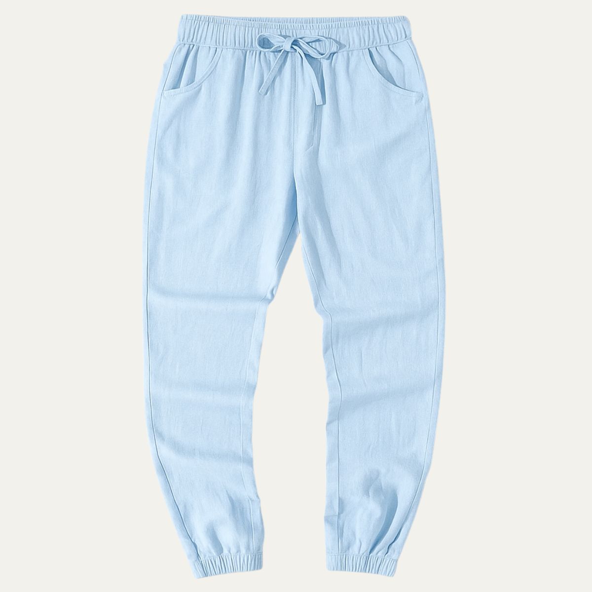 Hommes Pantalon de jogging avec cordon de serrage et chevilles élastiquées 4