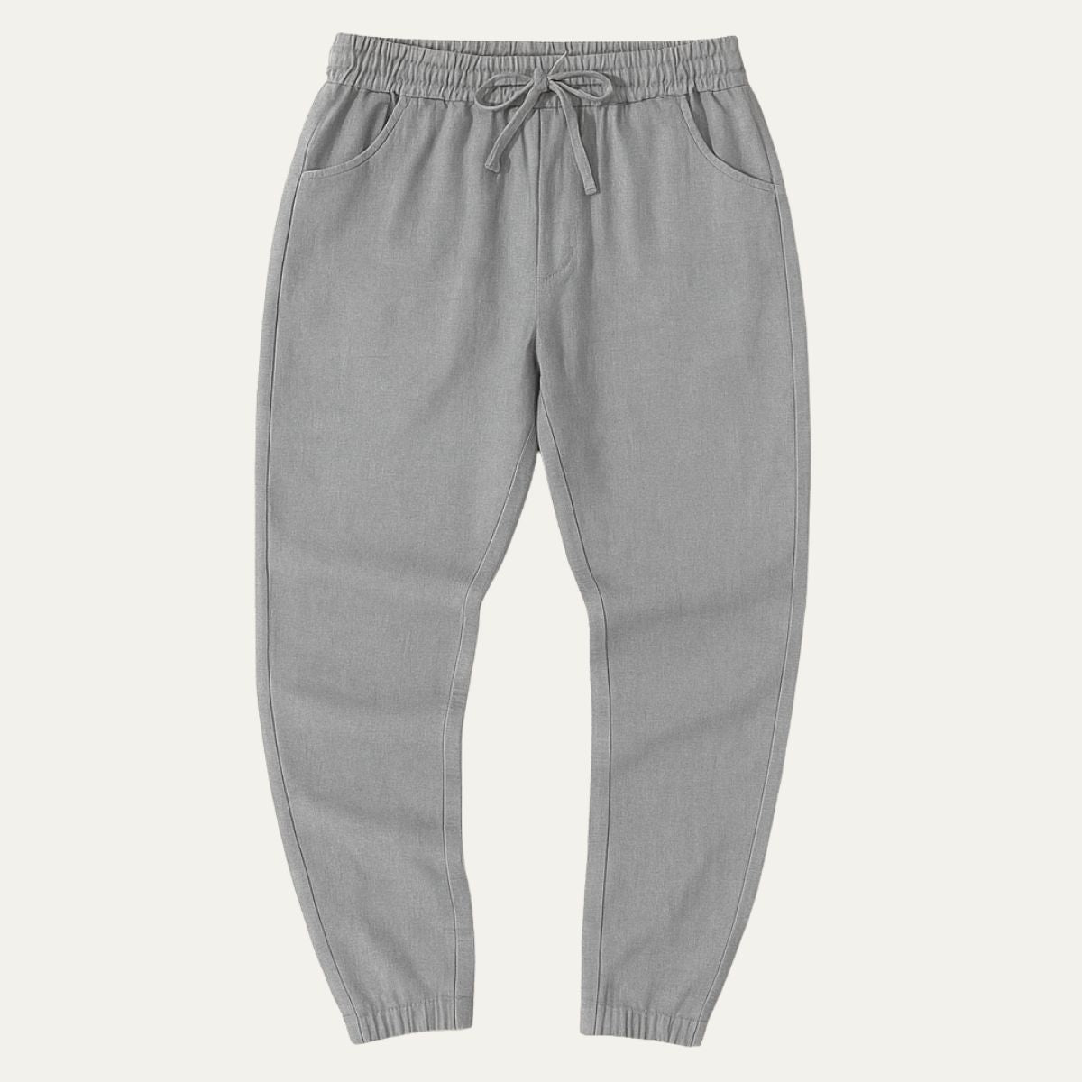 Hommes Pantalon de jogging avec cordon de serrage et chevilles élastiquées 5