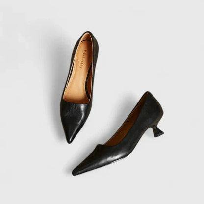 Escarpins à Bout Pointu pour Femme avec Talon Bas