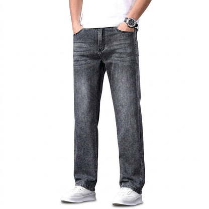 Jean droit coupe ample pour homme 1