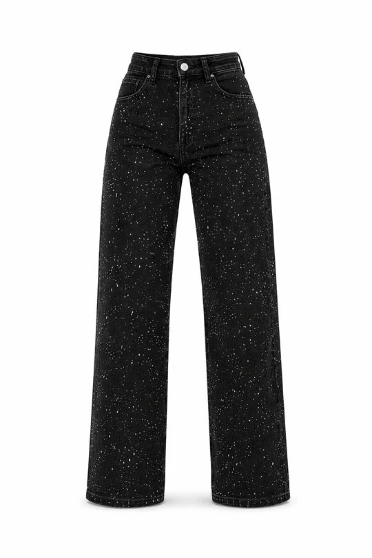 Jean Femme Droit Taille Haute-Gigié
