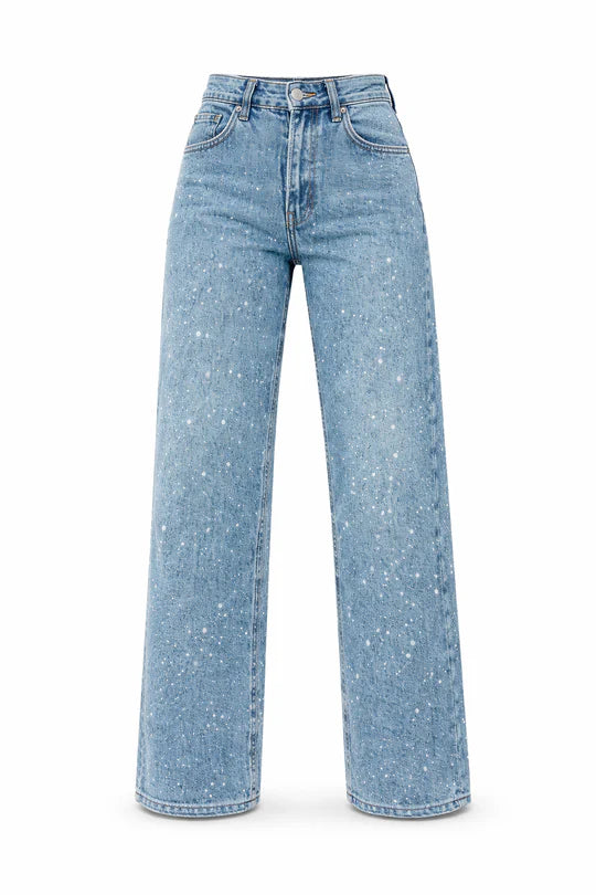 Jean Femme Droit Taille Haute-Gigié