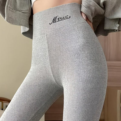 Legging Femme Taille Haute à Coupe Ajustée-Gigié