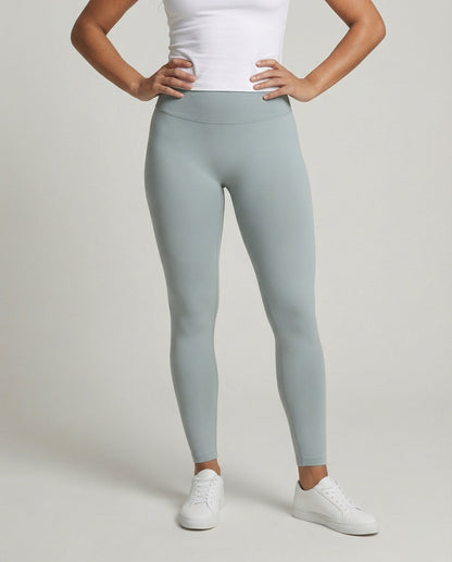 Legging Femme Taille Haute avec Construction à Coutures-Leggings for women-Gigié