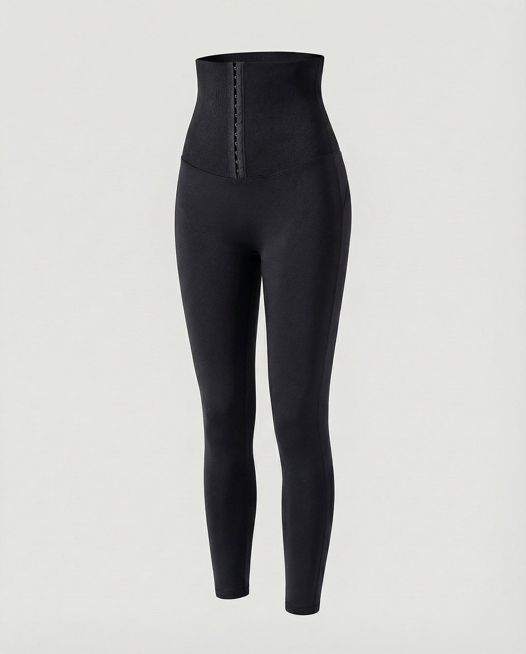 Legging femme taille haute avec fermeture à agrafes-Leggings for women-Gigié