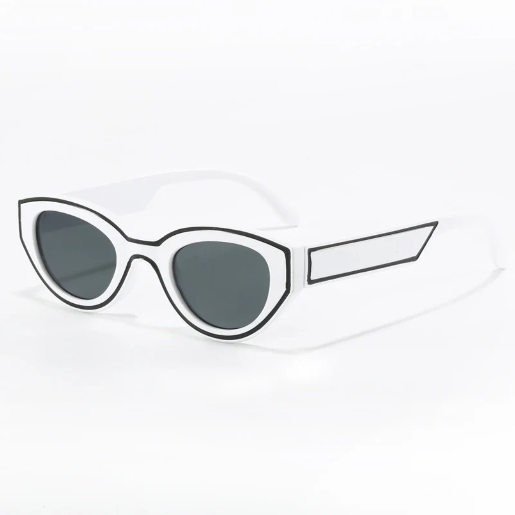 Lunettes de soleil rétro œil de chat pour femme 5