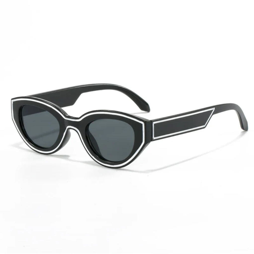 Lunettes de soleil rétro œil de chat pour femme 1