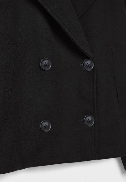 Manteau Court Femme Double Boutonnage-Gigié