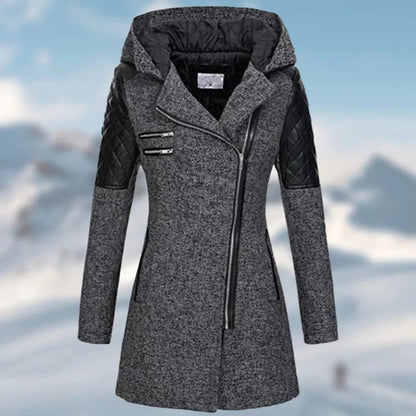 Veste Femme Hiver à Capuche Chaude-Gigié