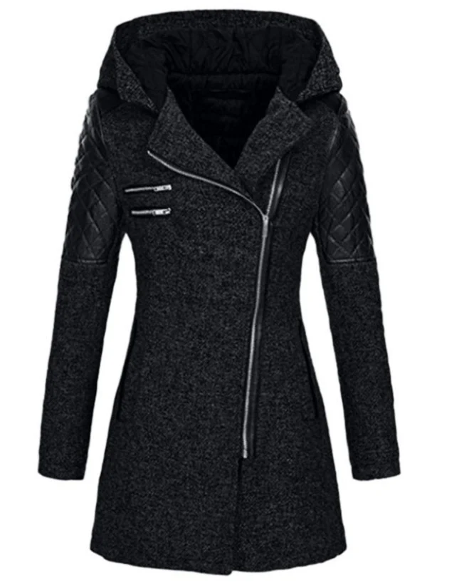Veste Femme Hiver à Capuche Chaude-Gigié