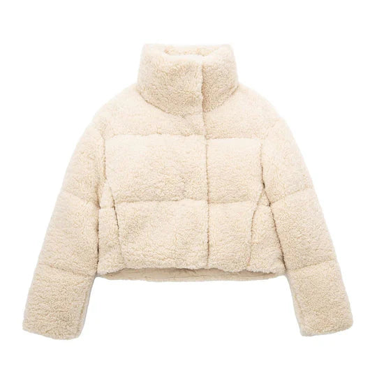 Manteau Femme Oversize Teddy Hiver-Gigié