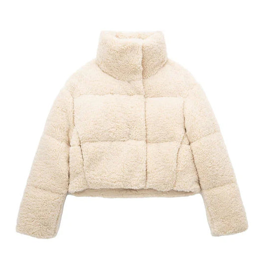 Manteau Femme Oversize Teddy Hiver-Gigié
