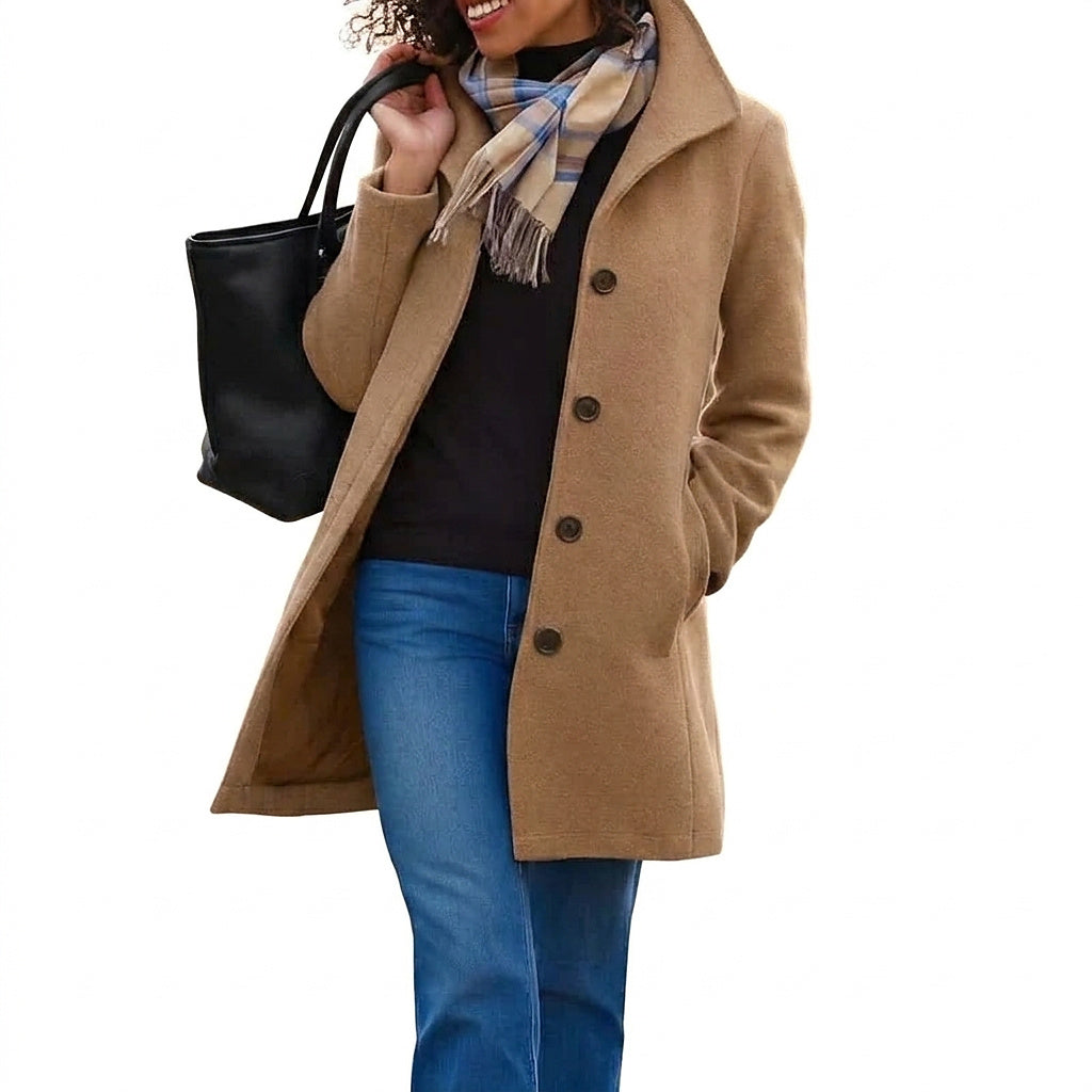 Manteau Heritage pour femme avec fermeture à boutons 1