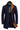 Manteau homme en mélange de laine avec doublure matelassée et col montant 1