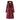 Manteau long à capuche pour femme avec motif matelassé géométrique 1