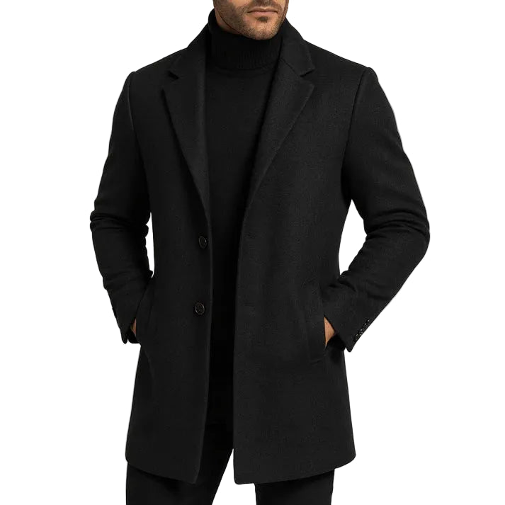 Manteau Long Classique Coupe Élégante-Gigié