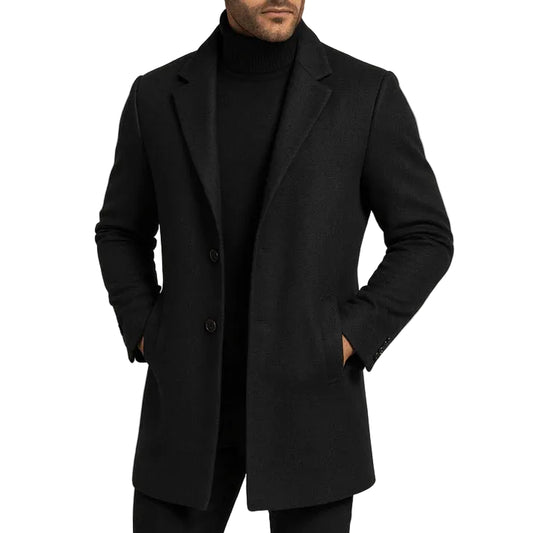 Manteau Long Classique Coupe Élégante-Gigié