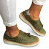 Mocassins à enfiler pour femme avec détail pompon 1