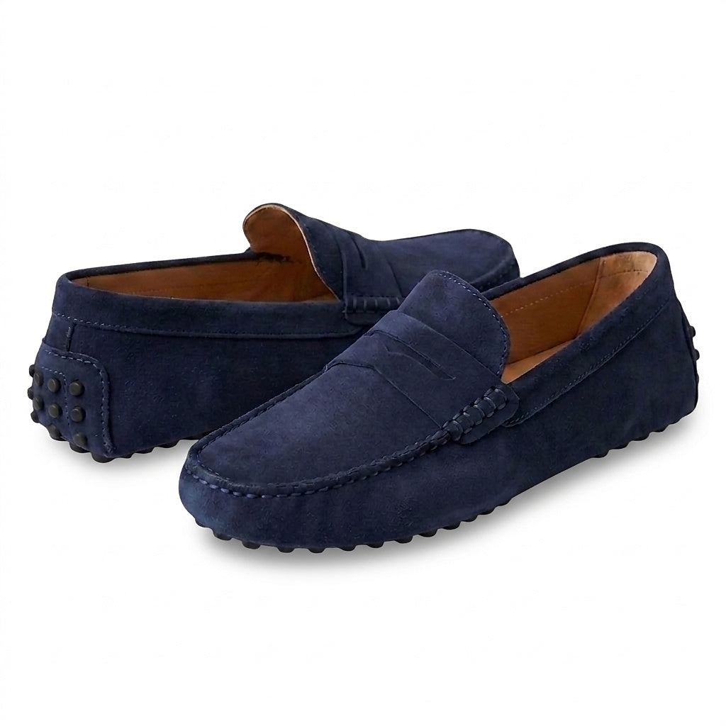 Mocassins Penny Driver en Daim pour Homme 1