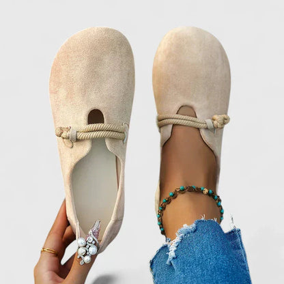 Femme Chaussures Plates avec Bride et Structure Fermée