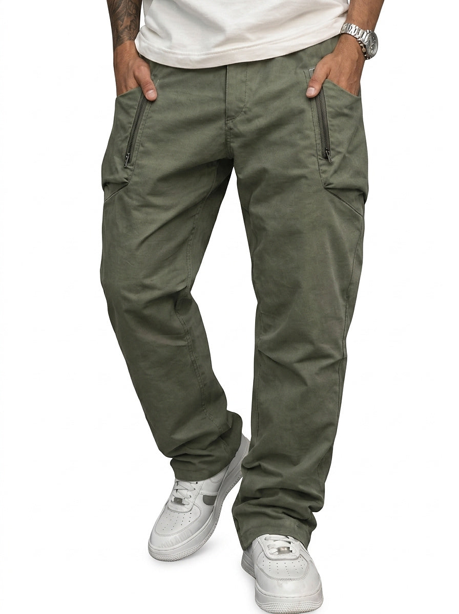 Pantalon Cargo pour Homme avec Poches Zippées 1