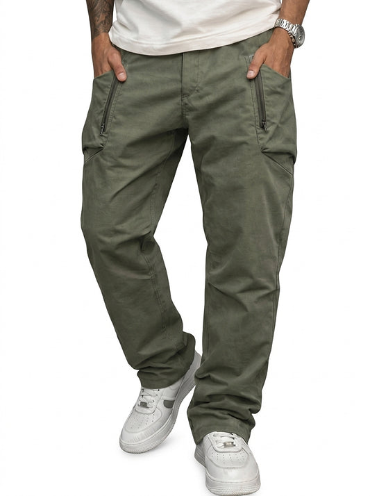 Pantalon Cargo pour Homme avec Poches Zippées 1
