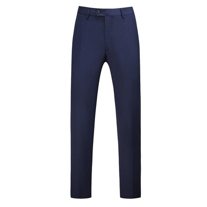 Pantalon coupe slim pour homme avec pli central 1