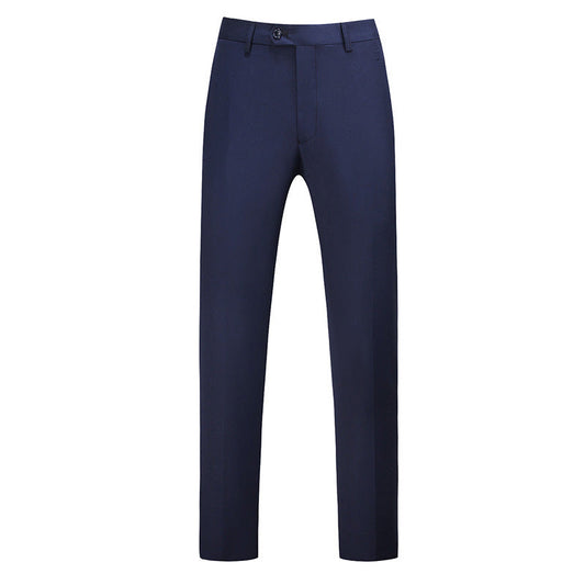 Pantalon coupe slim pour homme avec pli central 1
