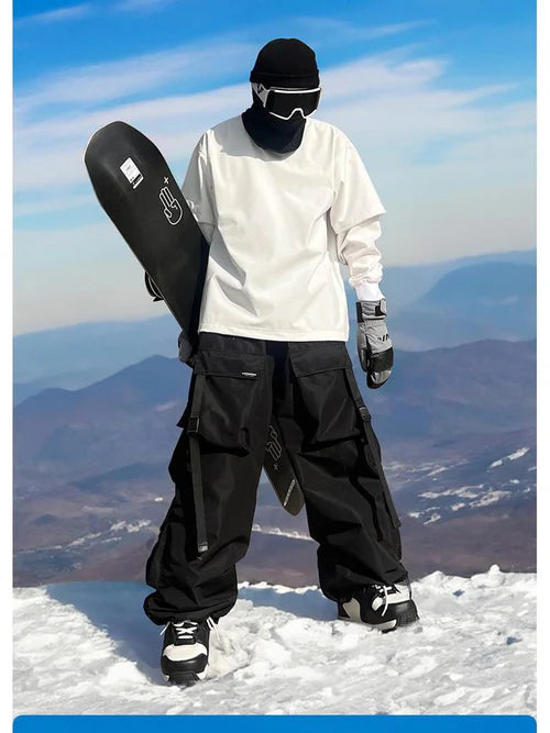 Pantalon De Ski Homme Baggy Poches Cargo-Gigié