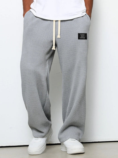 Pantalon Détente Homme Maille Gaufrée Coupe Relax-Gigié