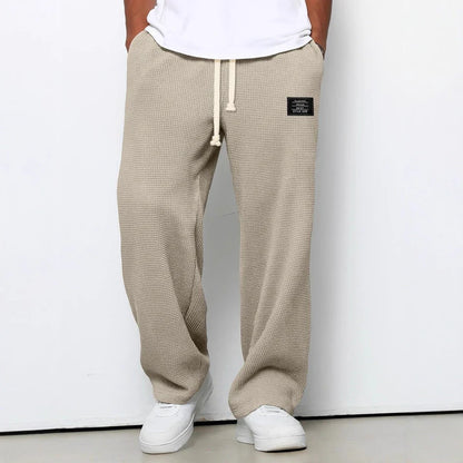 Pantalon Détente Homme Maille Gaufrée Coupe Relax-Gigié