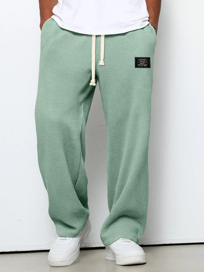 Pantalon Détente Homme Maille Gaufrée Coupe Relax-Gigié