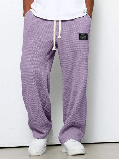 Pantalon Détente Homme Maille Gaufrée Coupe Relax-Gigié