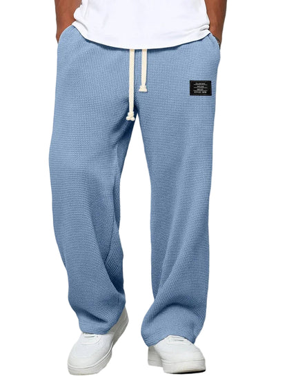 Pantalon Détente Homme Maille Gaufrée Coupe Relax-Gigié