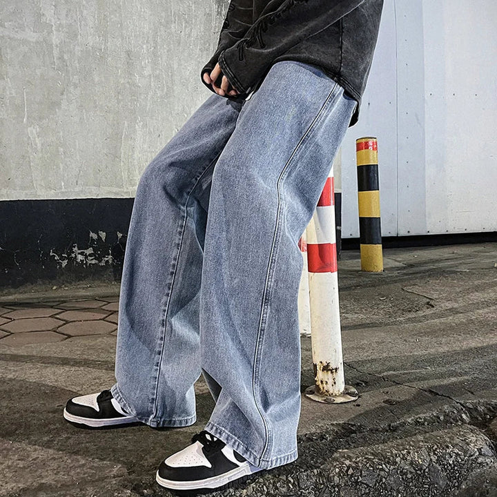 Jean Homme Baggy Streetwear-Gigié