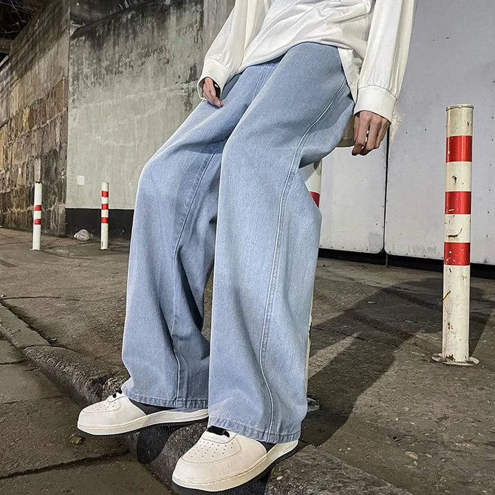 Jean Homme Baggy Streetwear-Gigié