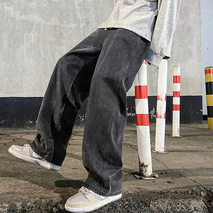 Jean Homme Baggy Streetwear-Gigié