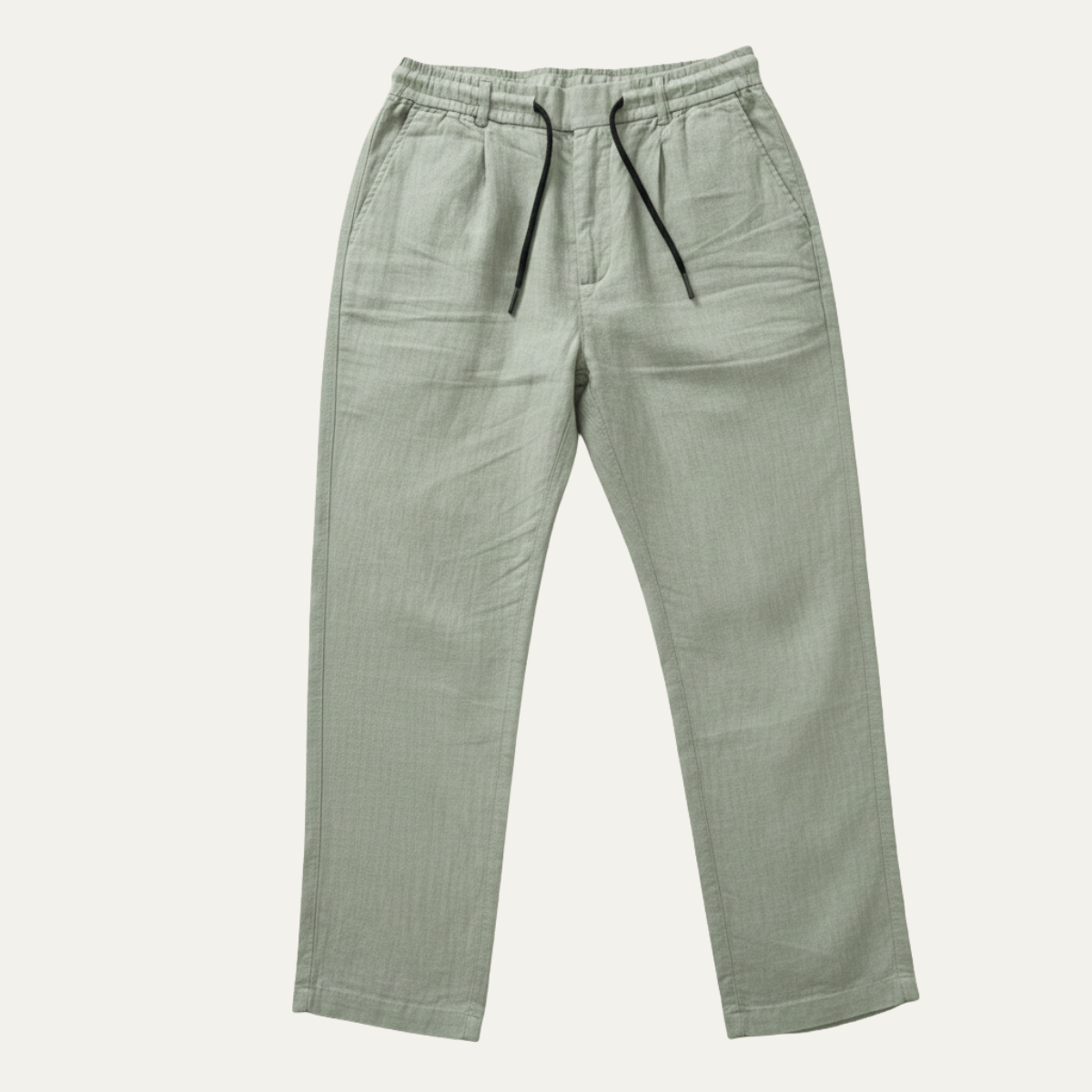 Pantalon homme coupe droite avec cordon de serrage-Male Pants-Gigié