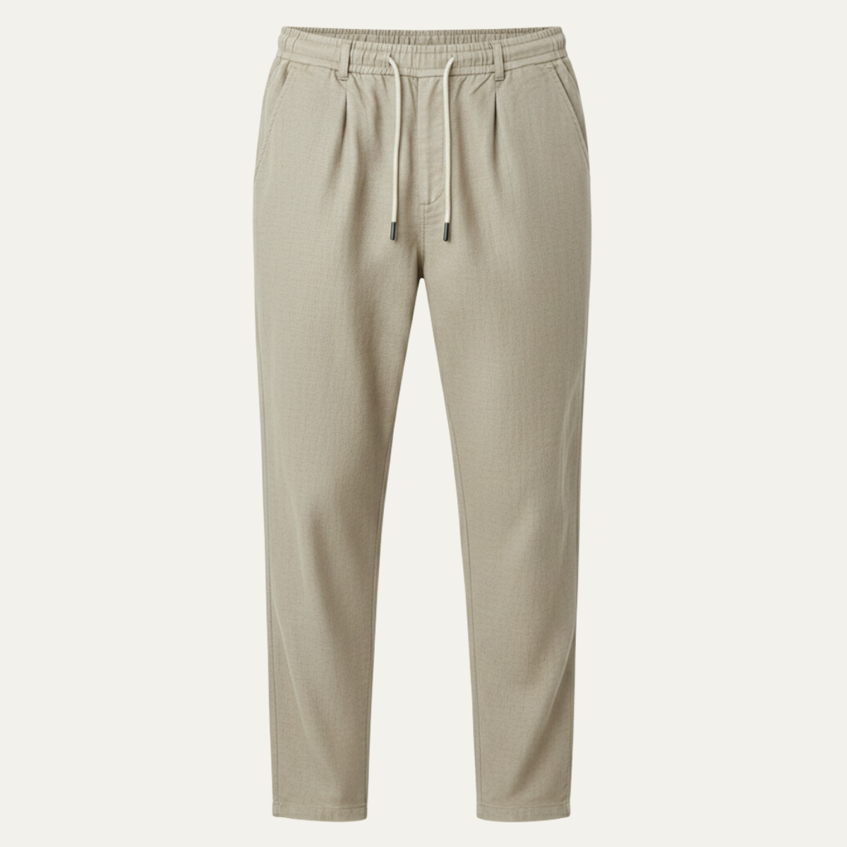 Pantalon homme coupe droite avec cordon de serrage-Male Pants-Gigié
