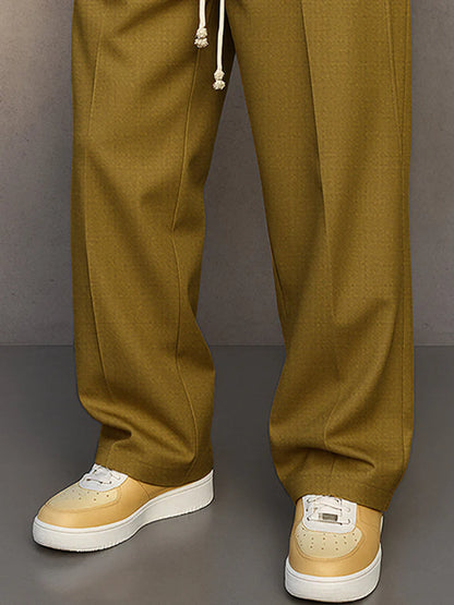 Pantalon Homme Coupe Large "Relaxed" & Taille Élastique-Gigié