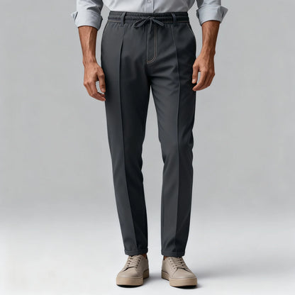 Pantalon Homme Taille Élastique Cordon De Serrage-Gigié