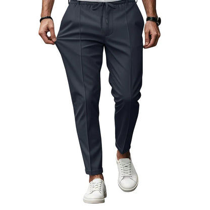 Pantalon Homme Taille Élastique Cordon De Serrage-Gigié