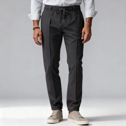 Pantalon Homme Taille Élastique Cordon De Serrage-Gigié