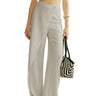 Pantalon large asymétrique pour femme 1