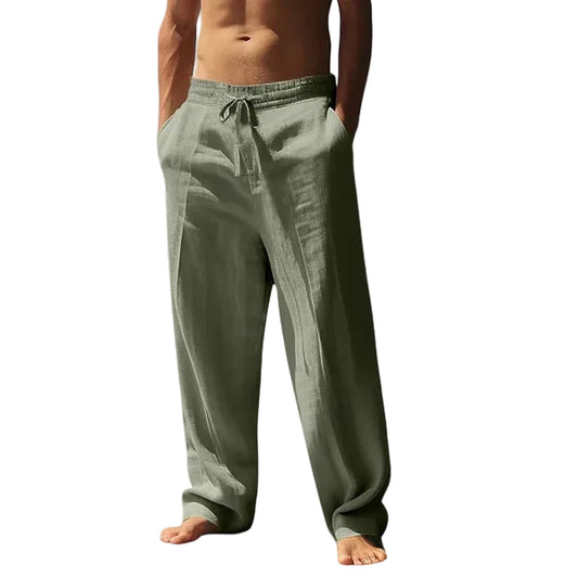 Pantalon Léger À Taille Élastique Pour Hommes-Gigié