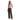 Pull à col rond en maille torsadée pour femme 1